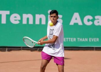 امیر علی فیروزی تنیسور چپ دست ایران فرصتی دوباره در تهران ۱۴۰۳