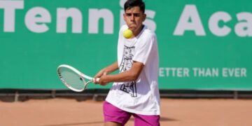 امیر علی فیروزی تنیسور چپ دست ایران فرصتی دوباره در تهران ۱۴۰۳