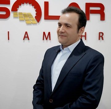 مهران حیدری پیشگام انرژی خورشیدی