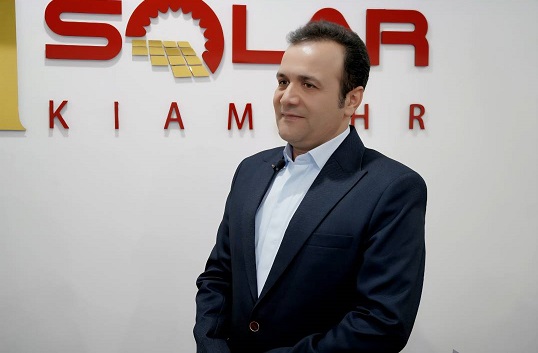 مهران حیدری پیشگام انرژی خورشیدی