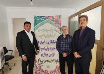 دیدار دکتر بهراد با مدیران یک خیریه عام‌المنفعه
